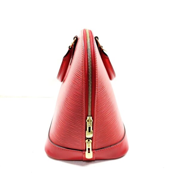 Louis Vuitton LV Hand Bag Alma Red Epi 700-052125 - Picture 4 of 13